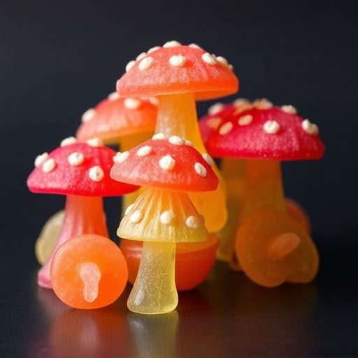 Psilocybin Magic Mushroom Gummies Display