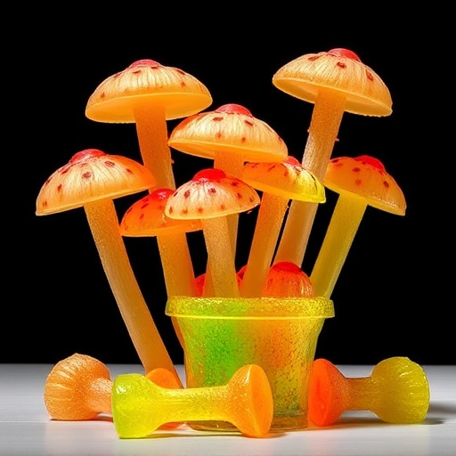 Psilocybin Magic Mushroom Gummies Display
