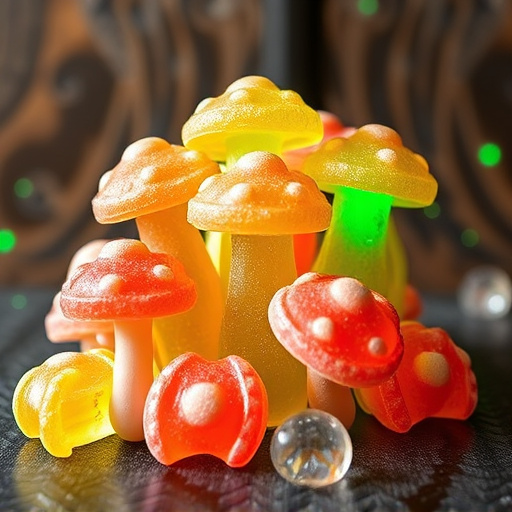 Psilocybin Magic Mushroom Gummies Display