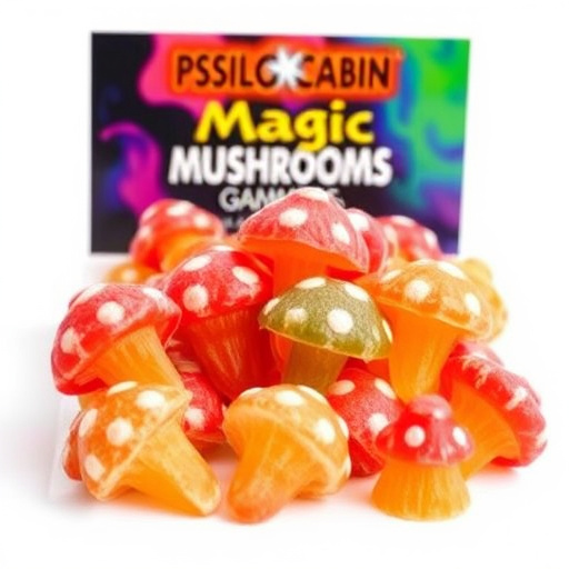 Psilocybin Magic Mushroom Gummies Display