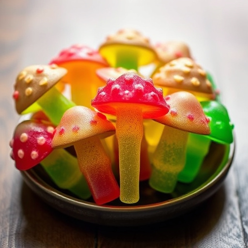 Psilocybin Magic Mushroom Gummies Display