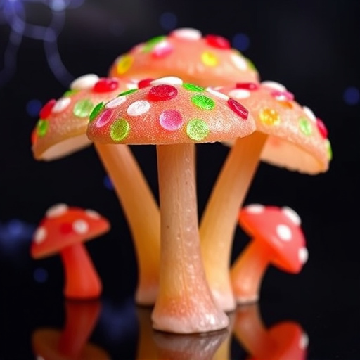 Psilocybin Magic Mushroom Gummies Display