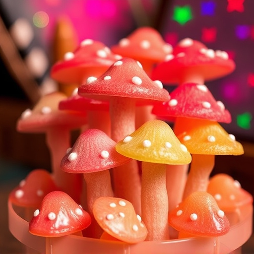 Psilocybin Magic Mushroom Gummies Display