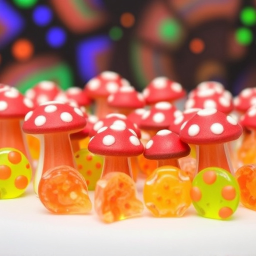 Psilocybin Magic Mushroom Gummies Display
