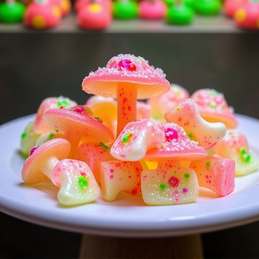 Psilocybin Magic Mushroom Gummies Display