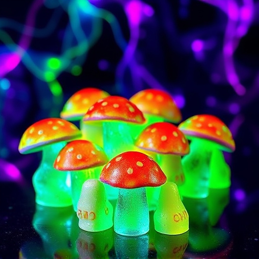 Psilocybin Magic Mushroom Gummies Display