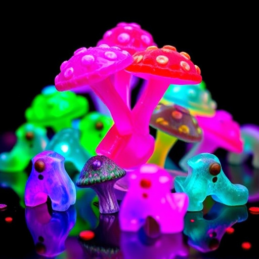 Psilocybin Magic Mushroom Gummies Display