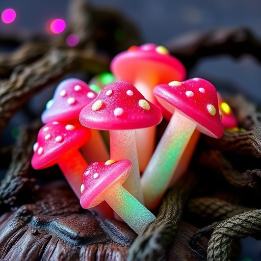 Psilocybin Magic Mushroom Gummies Display