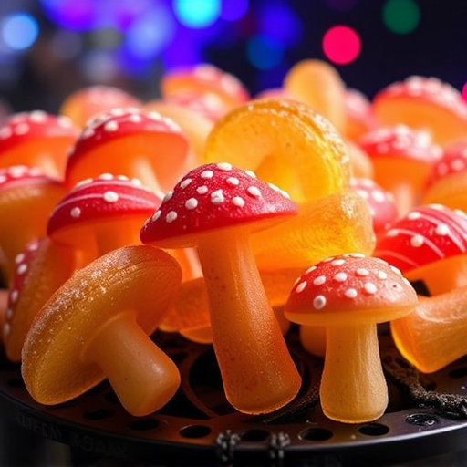 Psilocybin Magic Mushroom Gummies Display