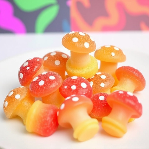 Psilocybin Magic Mushroom Gummies Display