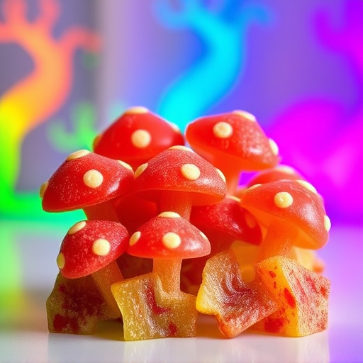 Psilocybin Magic Mushroom Gummies Display