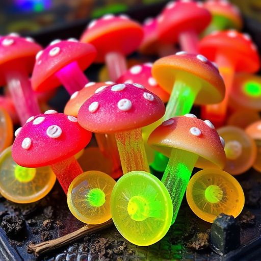 Psilocybin Magic Mushroom Gummies Display