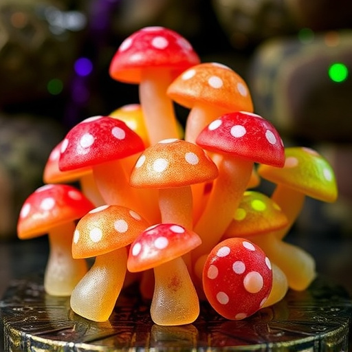 Psilocybin Magic Mushroom Gummies Display