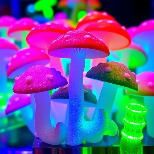 Psilocybin Magic Mushroom Gummies Display