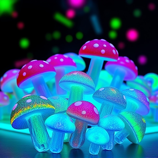 Psilocybin Magic Mushroom Gummies Display
