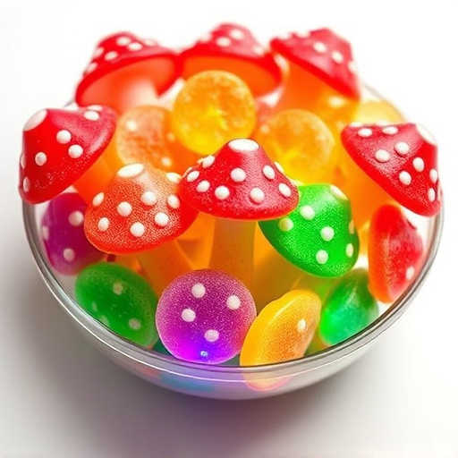 Psilocybin Magic Mushroom Gummies Display