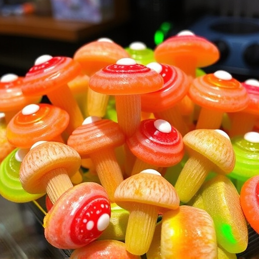 Psilocybin Magic Mushroom Gummies Display