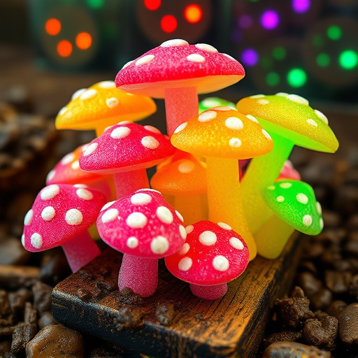 Psilocybin Magic Mushroom Gummies Display