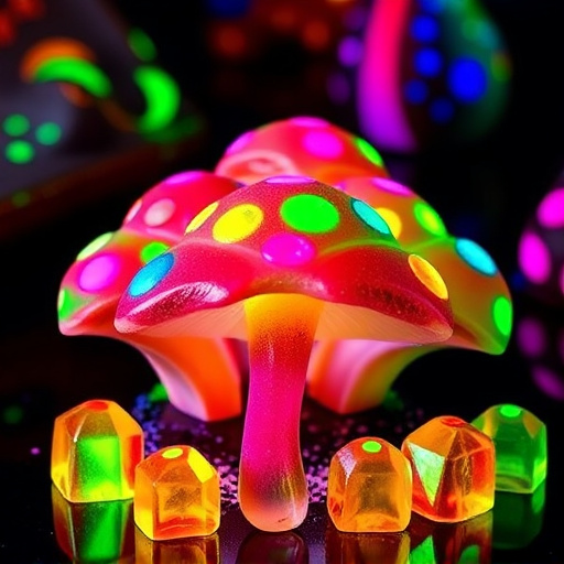 Psilocybin Magic Mushroom Gummies Display