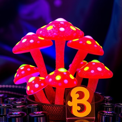 Psilocybin Magic Mushroom Gummies Display