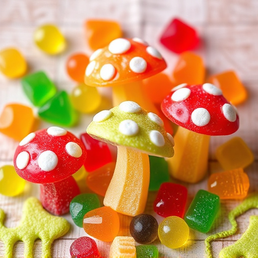 Vibrant Magic Mushroom Gummies Collection