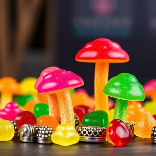 Vibrant Magic Mushroom Gummies Collection