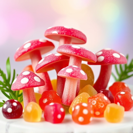 Vibrant Magic Mushroom Gummies Collection