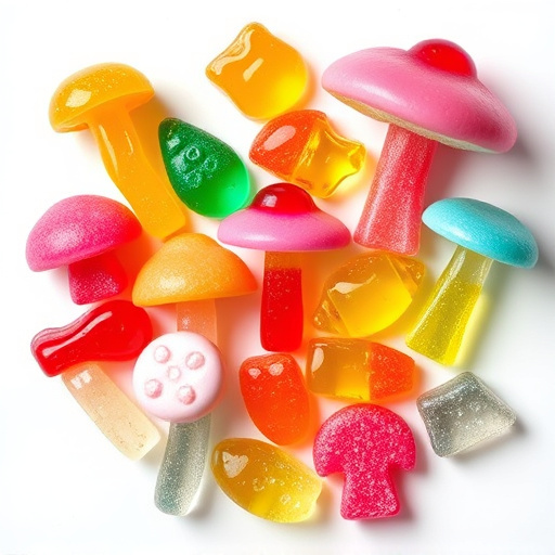Vibrant Magic Mushroom Gummies Collection