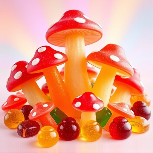 Vibrant Magic Mushroom Gummies Collection