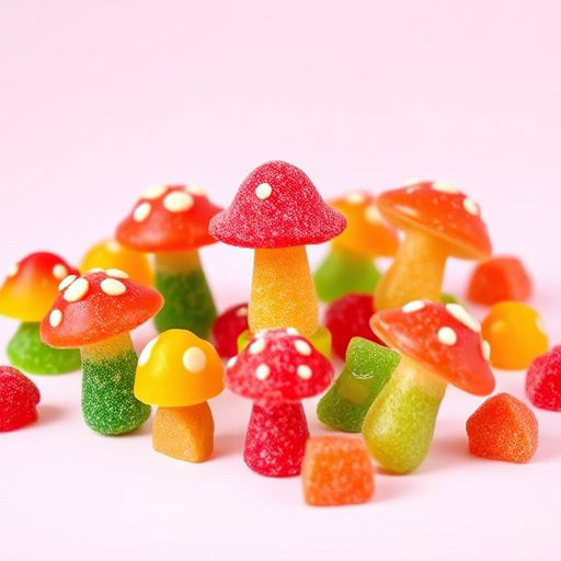 Vibrant Magic Mushroom Gummies Collection