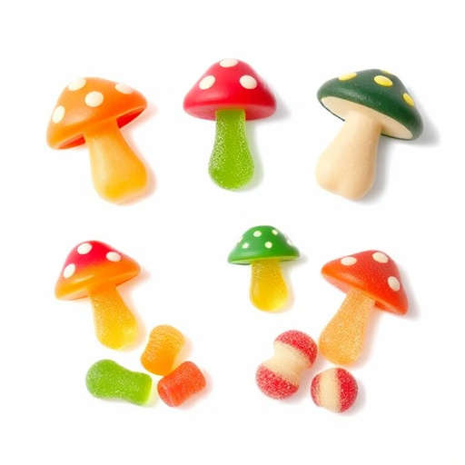 Vibrant Magic Mushroom Gummies Collection