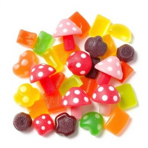 Vibrant Magic Mushroom Gummies Collection