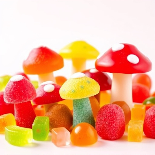 Vibrant Magic Mushroom Gummies Collection