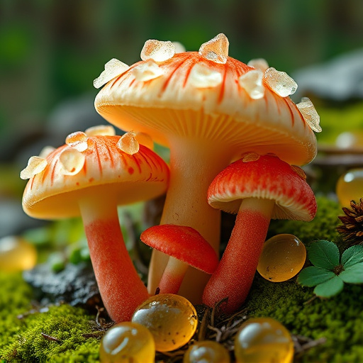 Amanita Magic Mushroom Gummies Close-Up