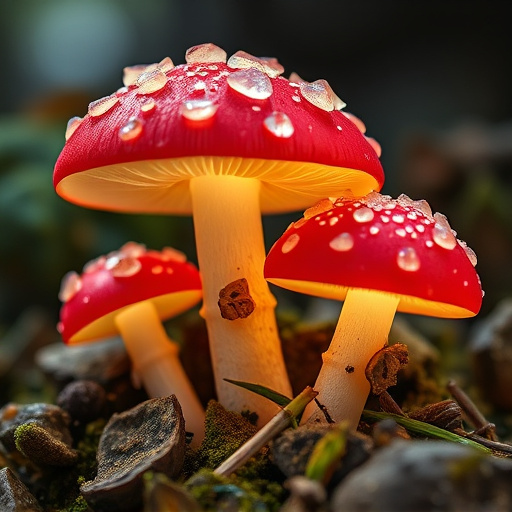 Amanita Magic Mushroom Gummies Close-Up