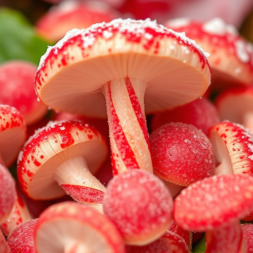 Amanita Magic Mushroom Gummies Close-Up