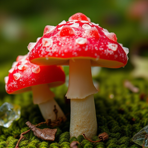 Amanita Magic Mushroom Gummies Close-Up