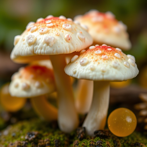 Amanita Magic Mushroom Gummies Close-Up