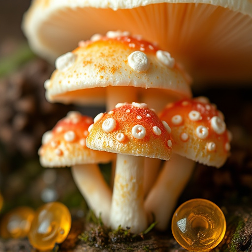 Amanita Magic Mushroom Gummies Close-Up