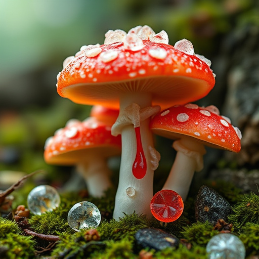 Amanita Magic Mushroom Gummies Close-Up