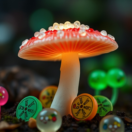 Amanita Magic Mushroom Gummies Close-Up