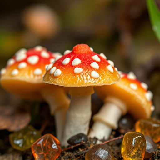 Amanita Magic Mushroom Gummies Close-Up