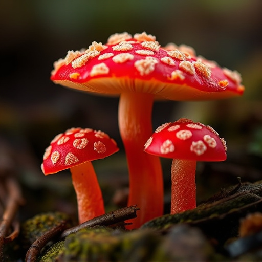 Amanita Magic Mushroom Gummies Close-Up