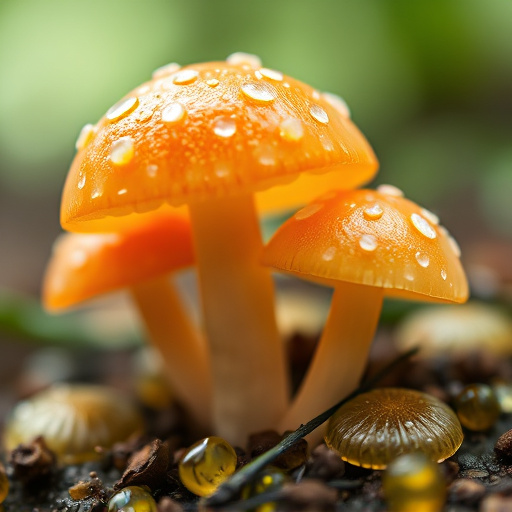 Amanita Magic Mushroom Gummies Close-Up
