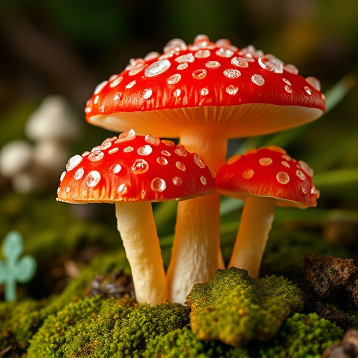 Amanita Magic Mushroom Gummies Close-Up