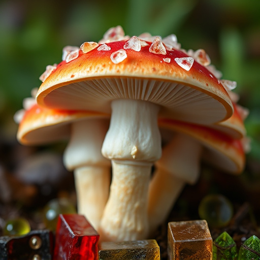 Amanita Magic Mushroom Gummies Close-Up