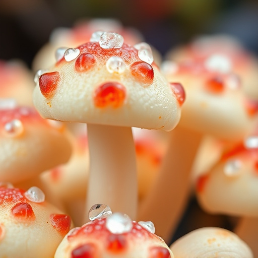 Amanita Magic Mushroom Gummies Close-Up