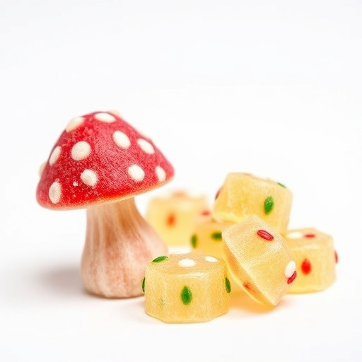Amanita Magic Mushroom Gummies Close-Up