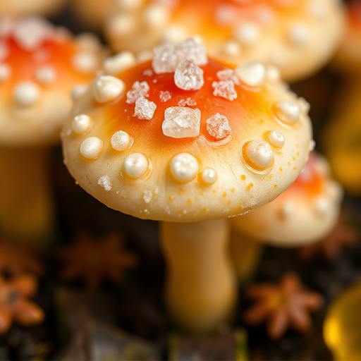 Amanita Magic Mushroom Gummies Close-Up