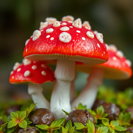 Amanita Magic Mushroom Gummies Close-Up